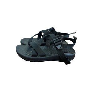 Chaco Unisex Kids Black Open Toe Adjustable Sports Strappy Sandals Kids US Sz 4